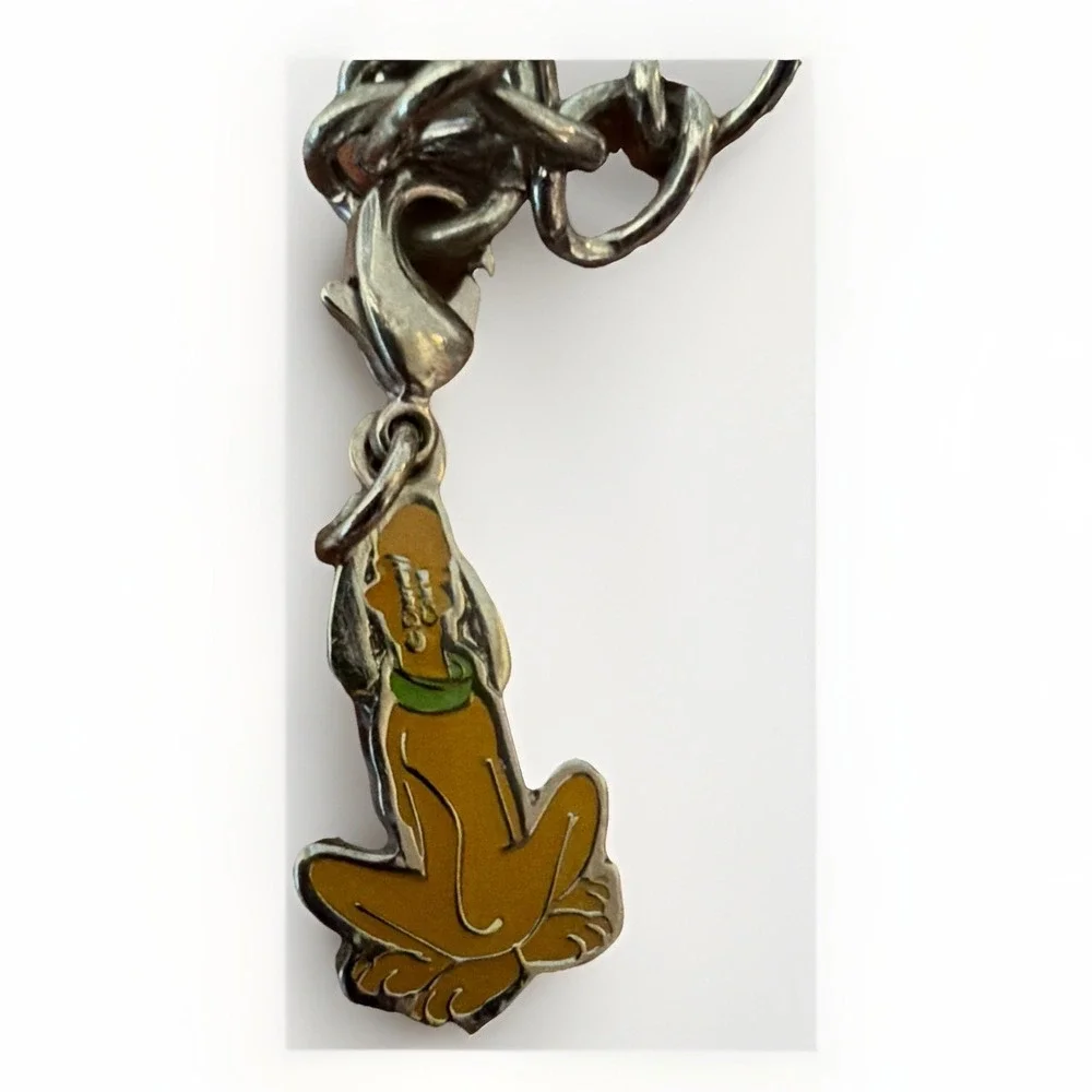 Vintage Disney Pluto Enamel‎ Charm